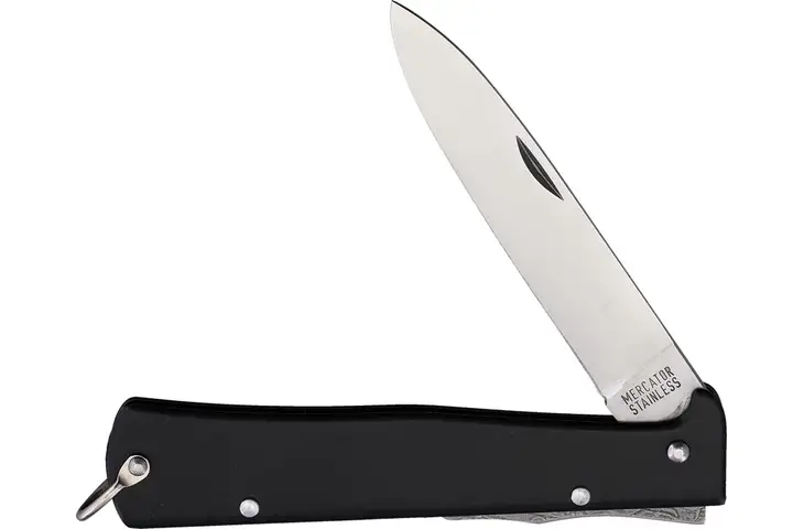 OTTER-Messer Mercator Lockback SS 3.25 in Stainless Steel Folding Knife 10-426 RG R w/ Free Shipping and Handling